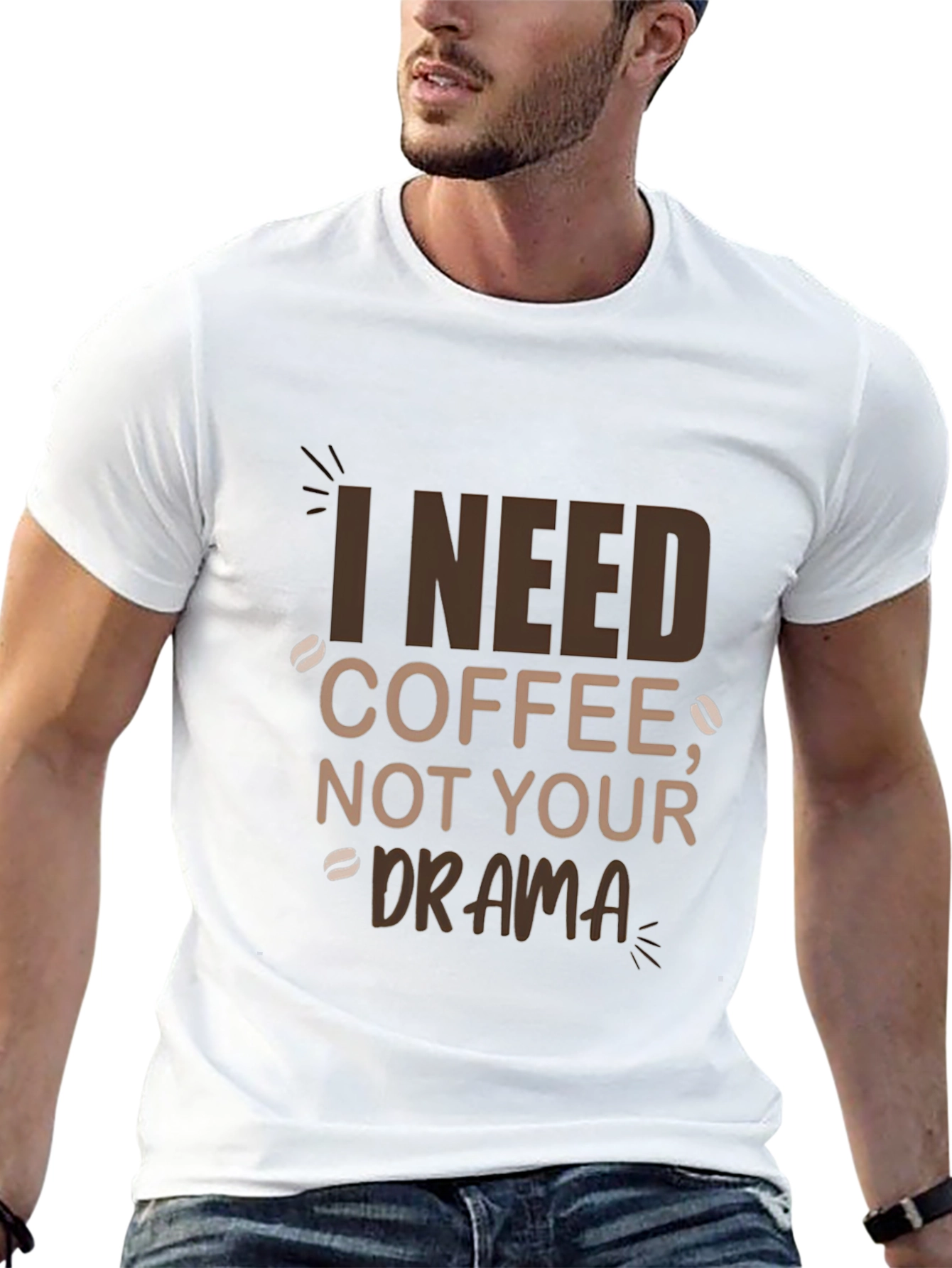 I Need Coffee T-Shirt - Funny Graphic Tee