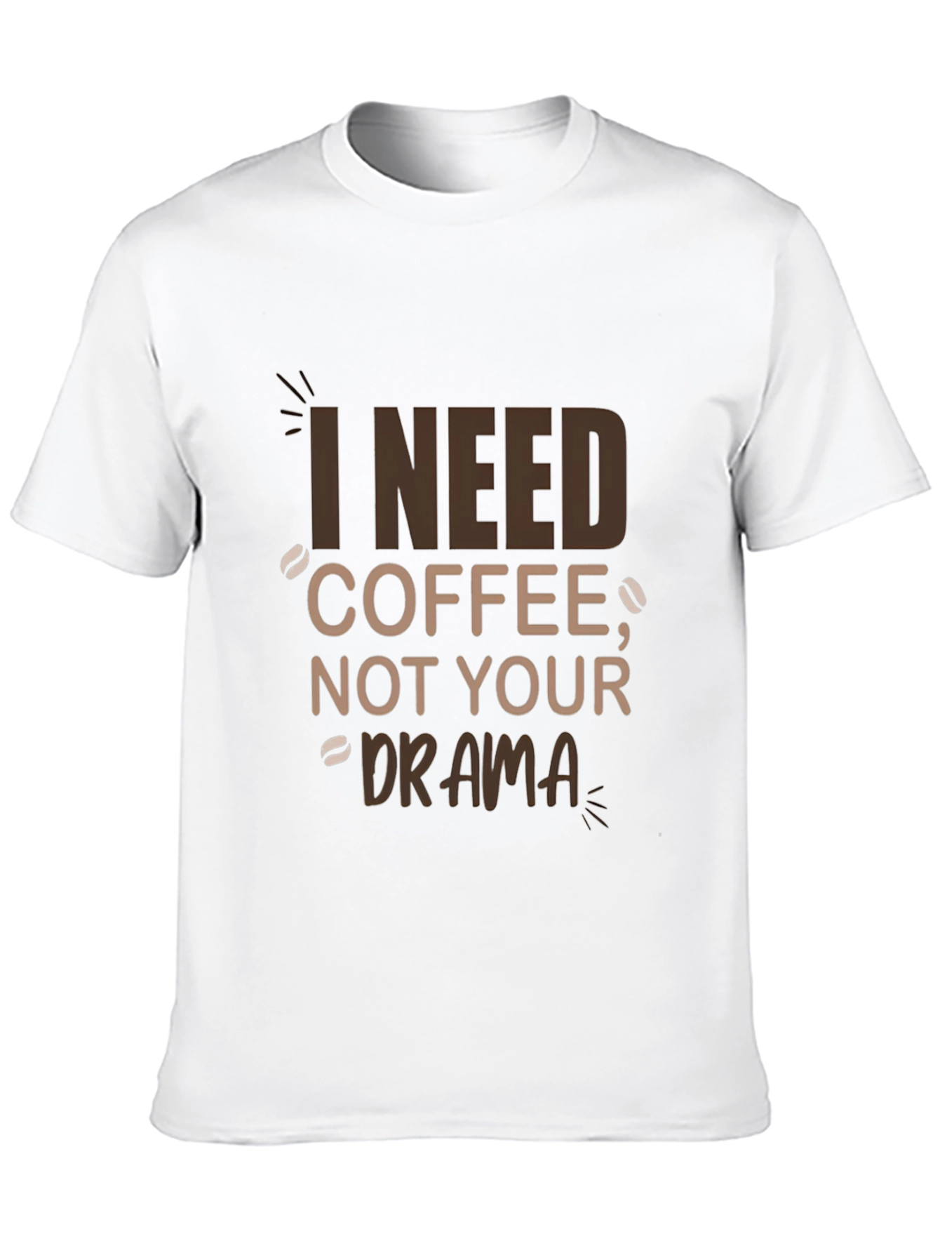 I Need Coffee T-Shirt - Funny Graphic Tee