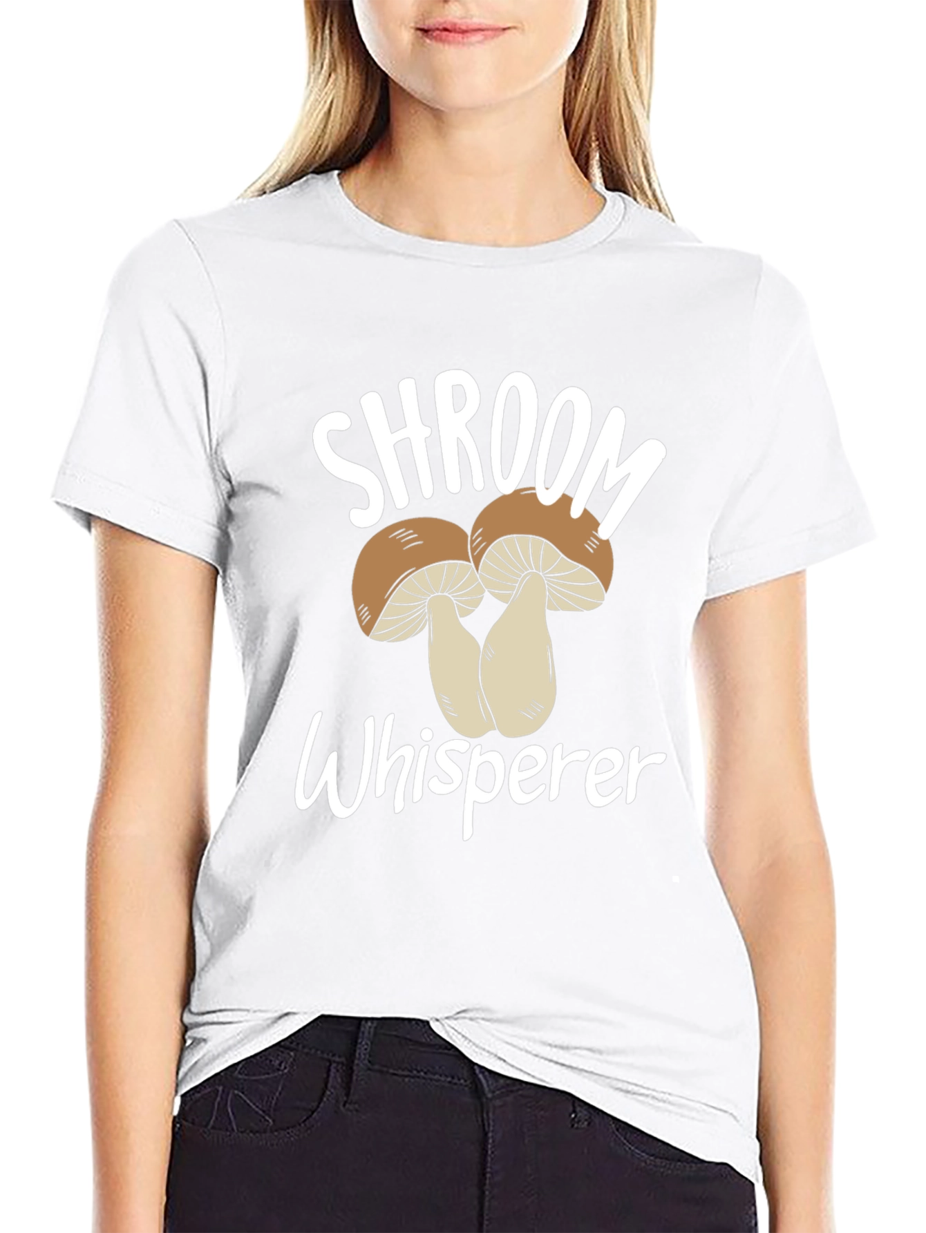 Shroom Whisperer T-Shirt Mushroom Graphic Tee