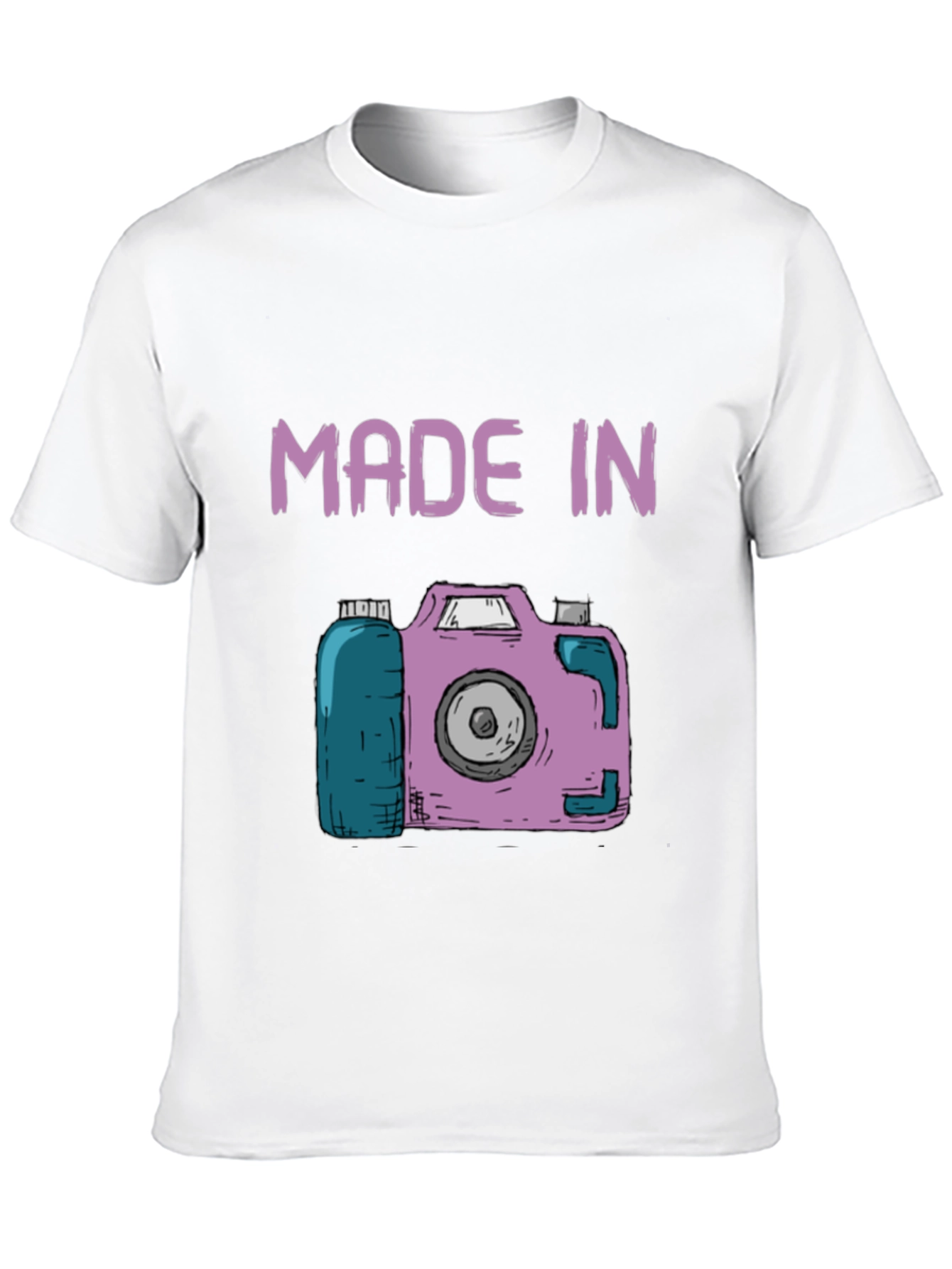 Made In Camera Graphic Tee - Black