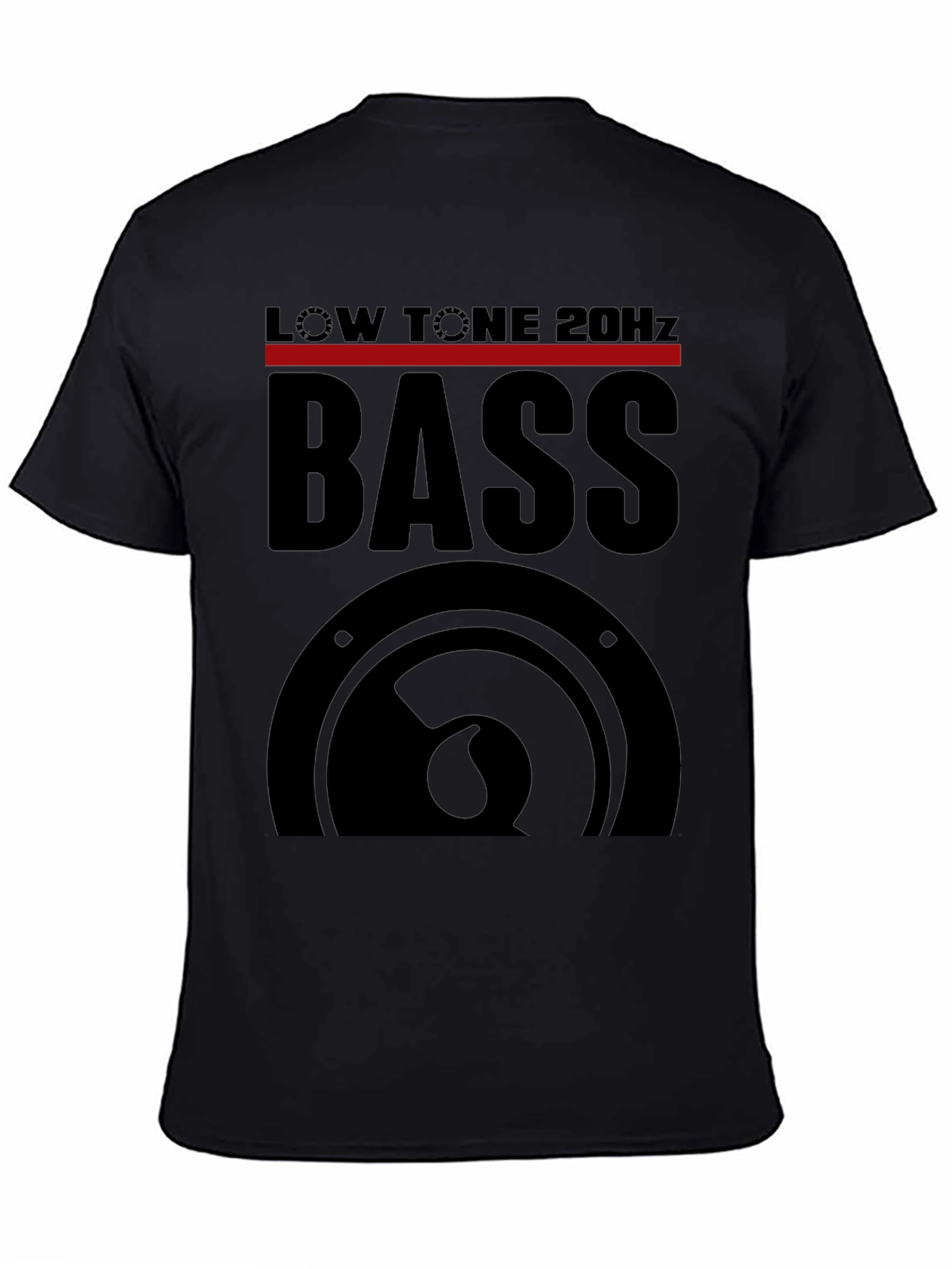 Bass Music T-Shirt - Low Tone 20Hz Graphic Tee