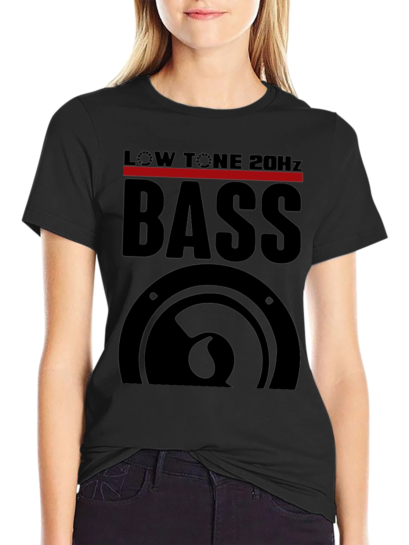 Bass Music T-Shirt - Low Tone 20Hz Graphic Tee