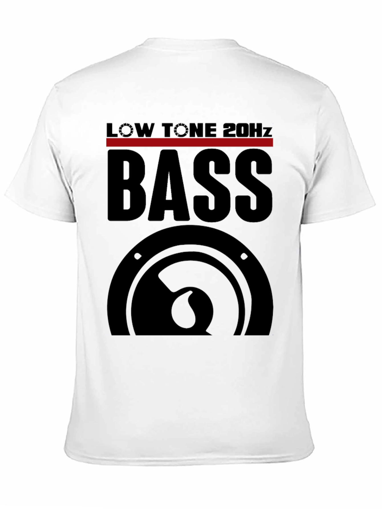 Bass Music T-Shirt - Low Tone 20Hz Graphic Tee