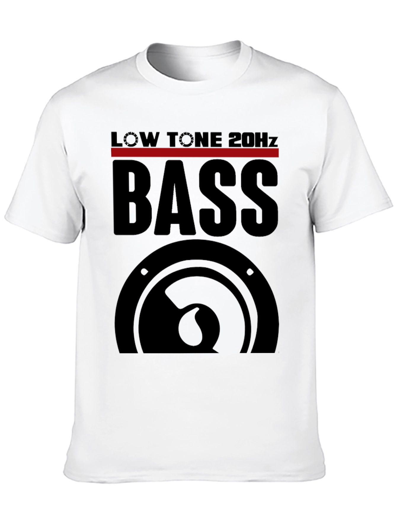 Bass Music T-Shirt - Low Tone 20Hz Graphic Tee