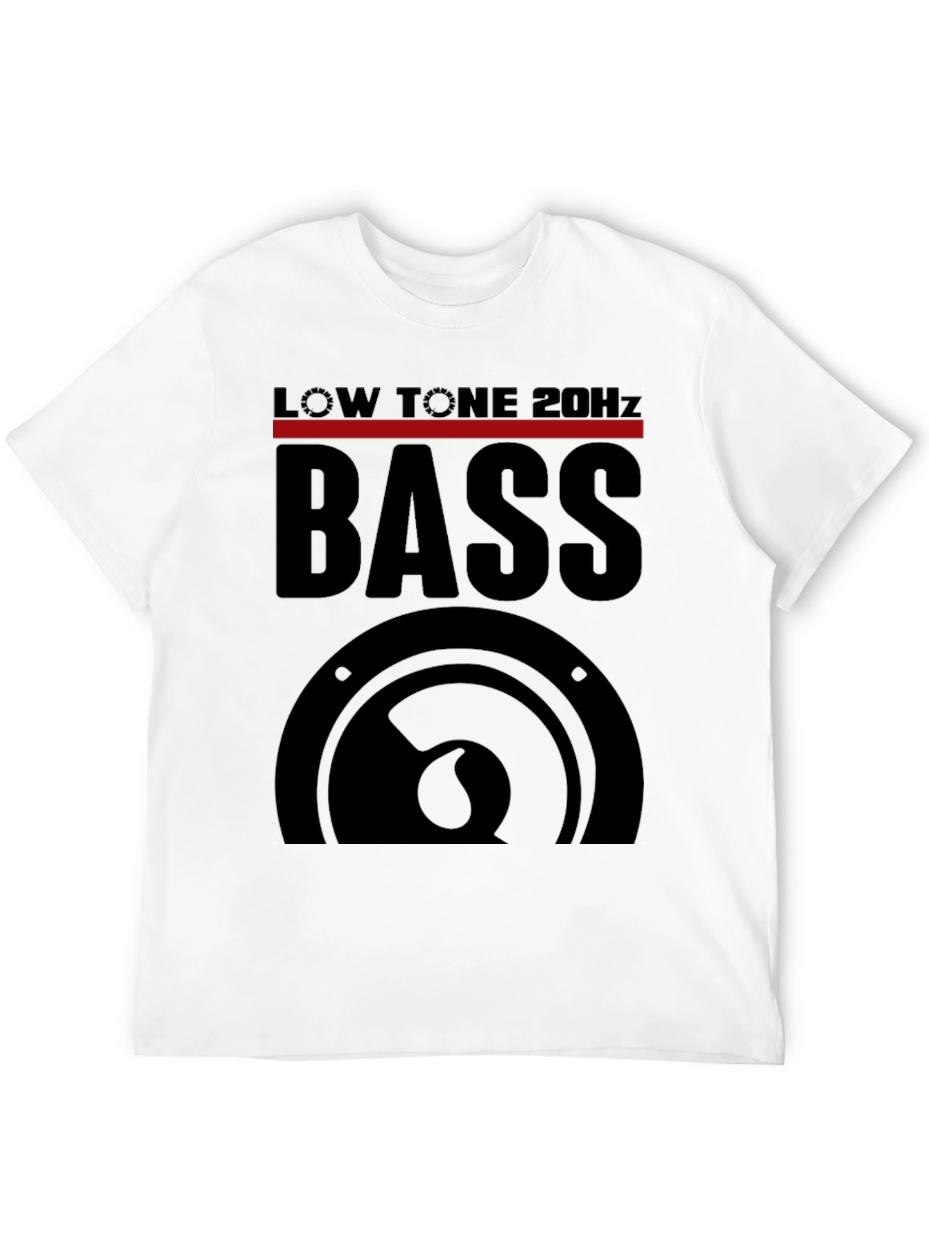 Bass Music T-Shirt - Low Tone 20Hz Graphic Tee