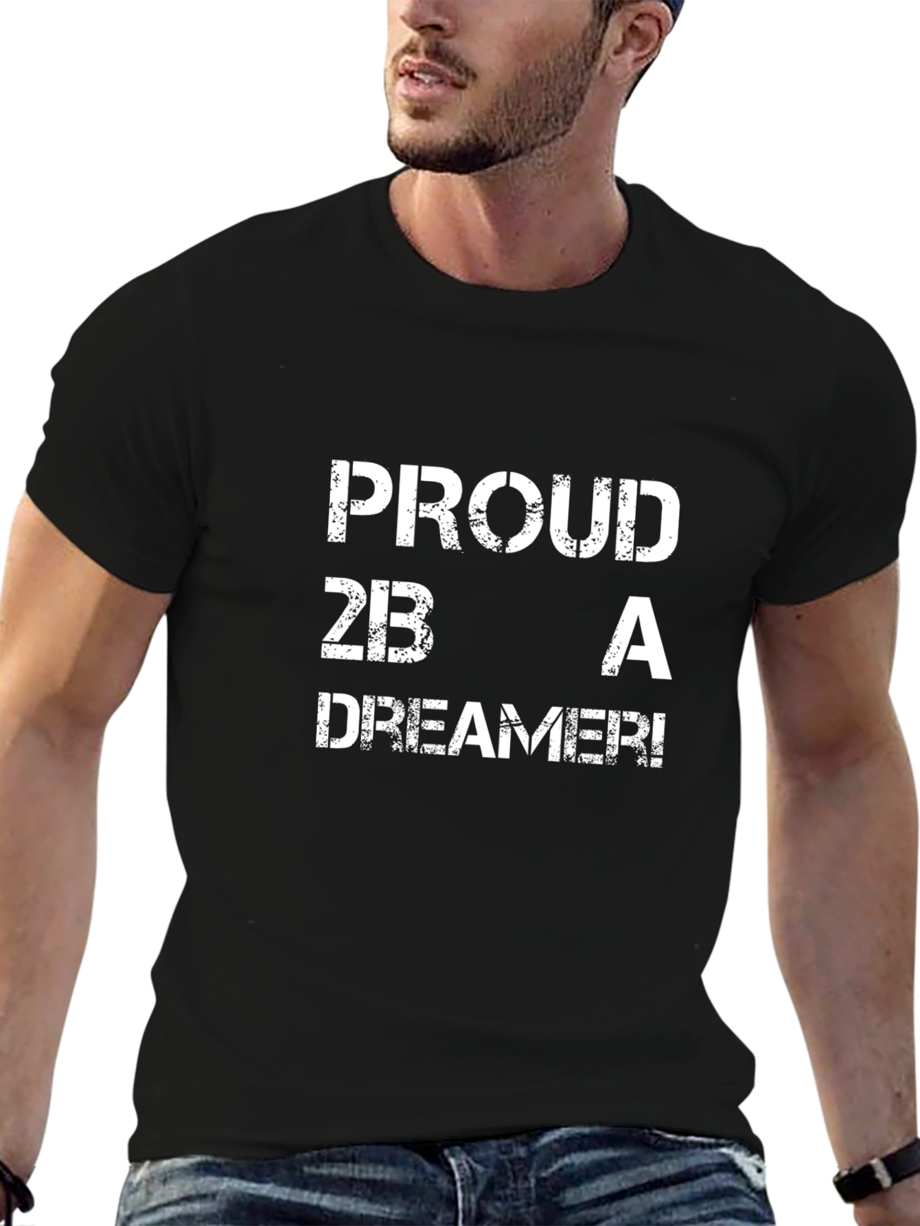 Proud 2B A Dreamer Black T-Shirt