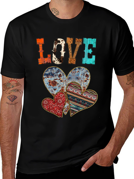 Rustic LOVE Heart T-Shirt