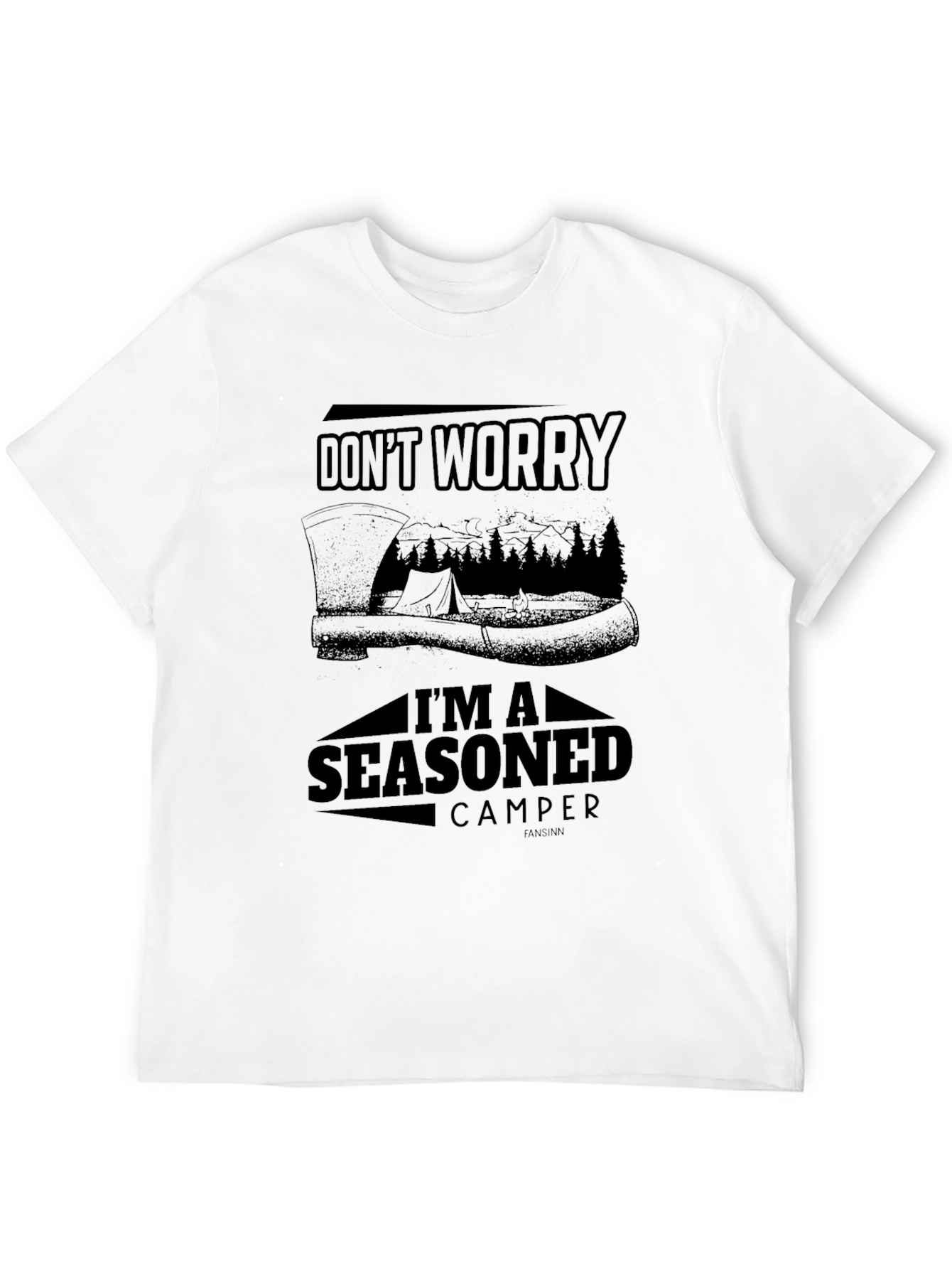 Seasoned Camper Graphic Tee