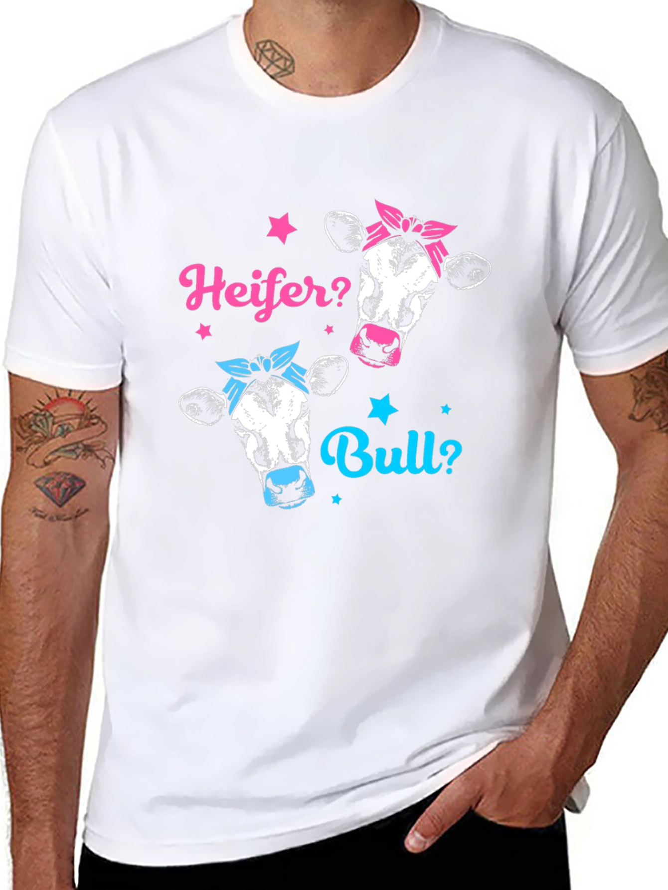 Heifer or Bull Gender Reveal T-Shirt