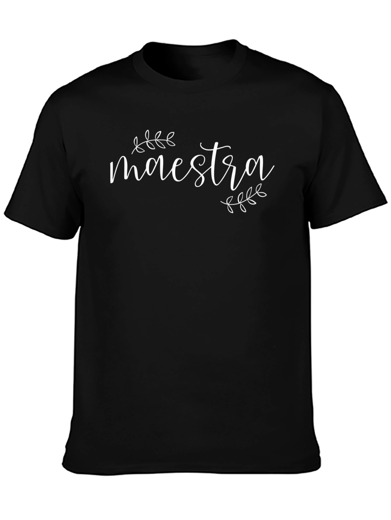 Maestra Teacher T-Shirt - Floral Design