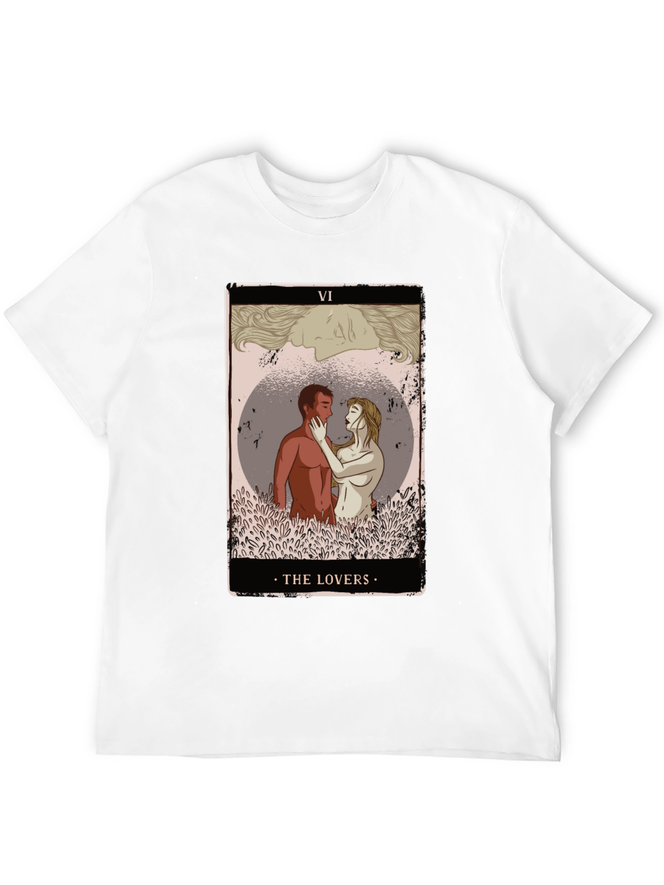 The Lovers Tarot Card T-Shirt - Stylish Graphic Tee