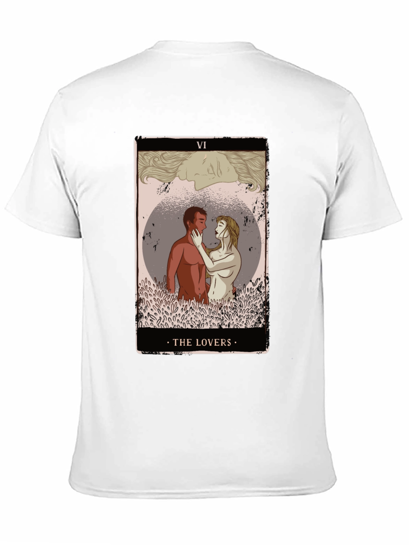 The Lovers Tarot Card T-Shirt - Stylish Graphic Tee