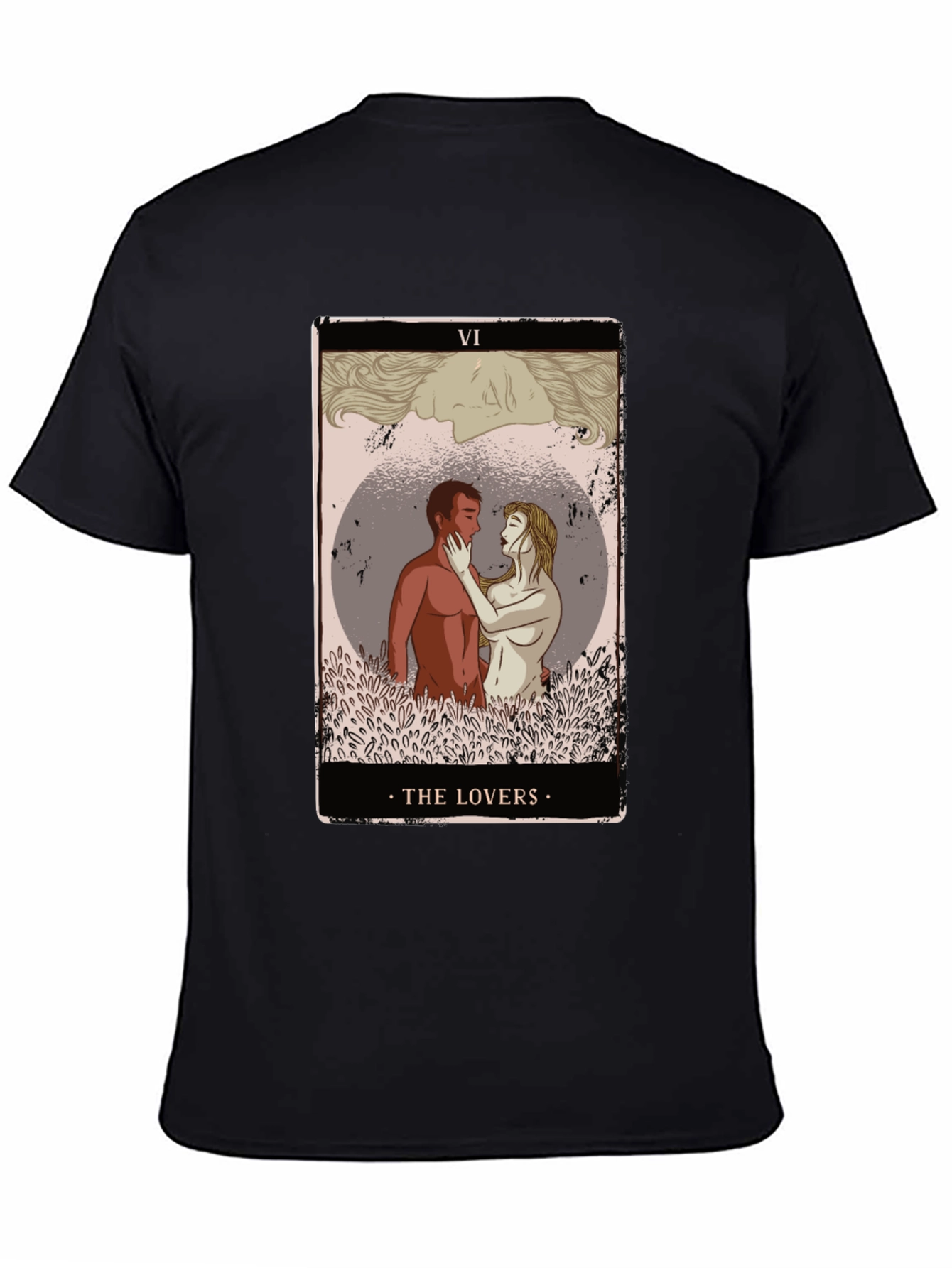 The Lovers Tarot Card T-Shirt - Stylish Graphic Tee