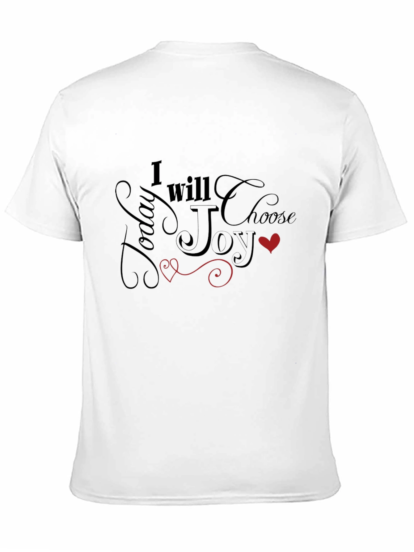 Choose Joy Graphic Tee - Inspirational Message