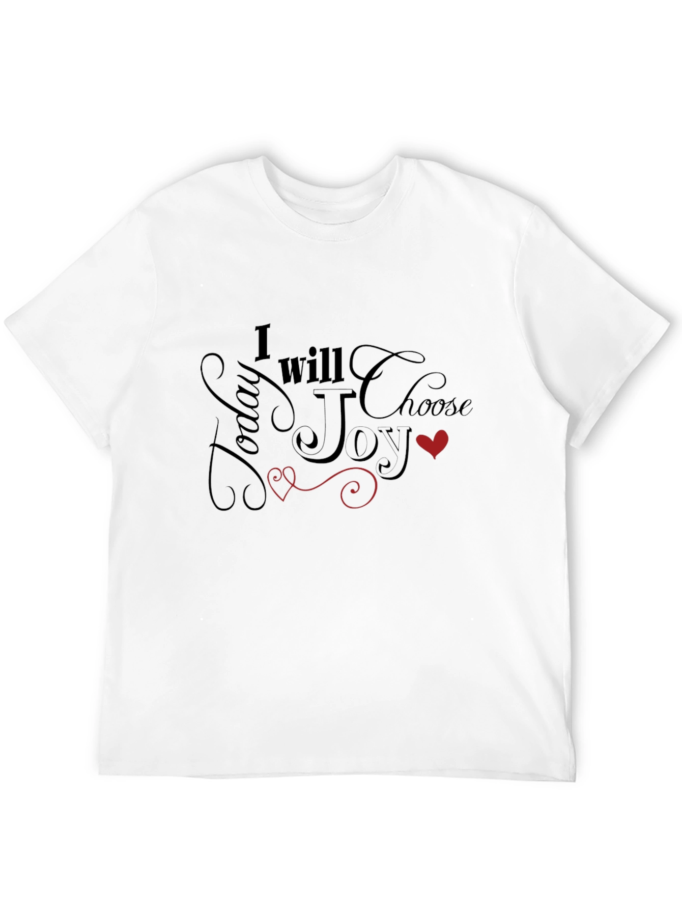 Choose Joy Graphic Tee - Inspirational Message
