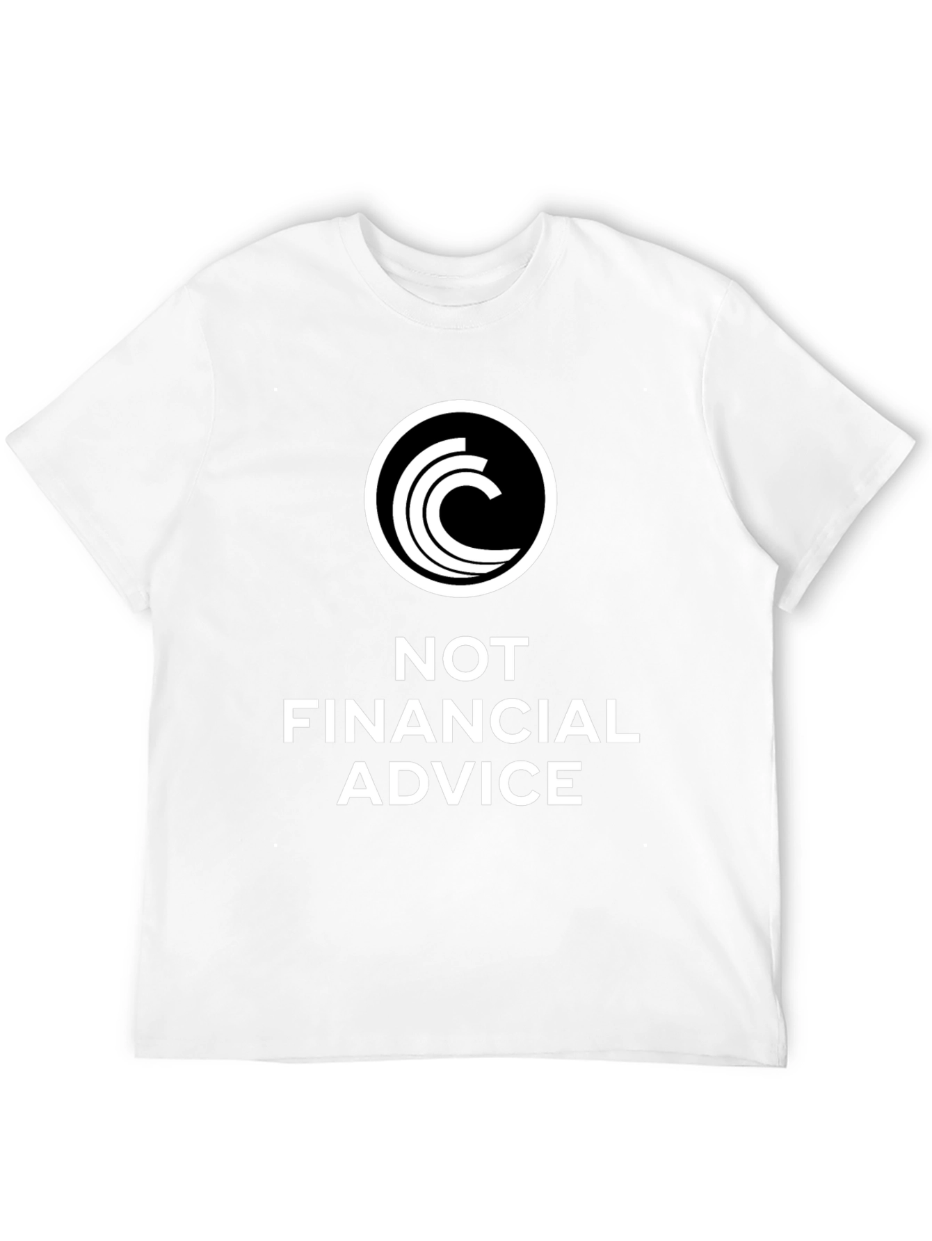 Not Financial Advice Black T-Shirt