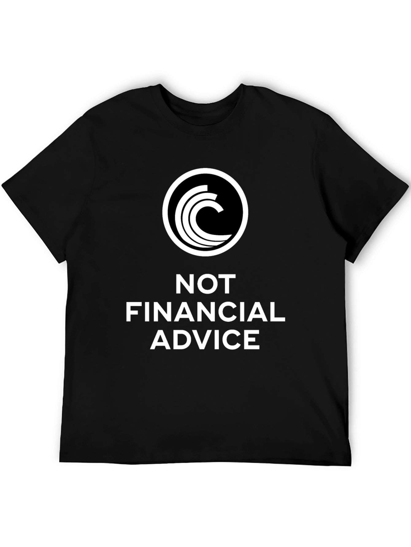 Not Financial Advice Black T-Shirt
