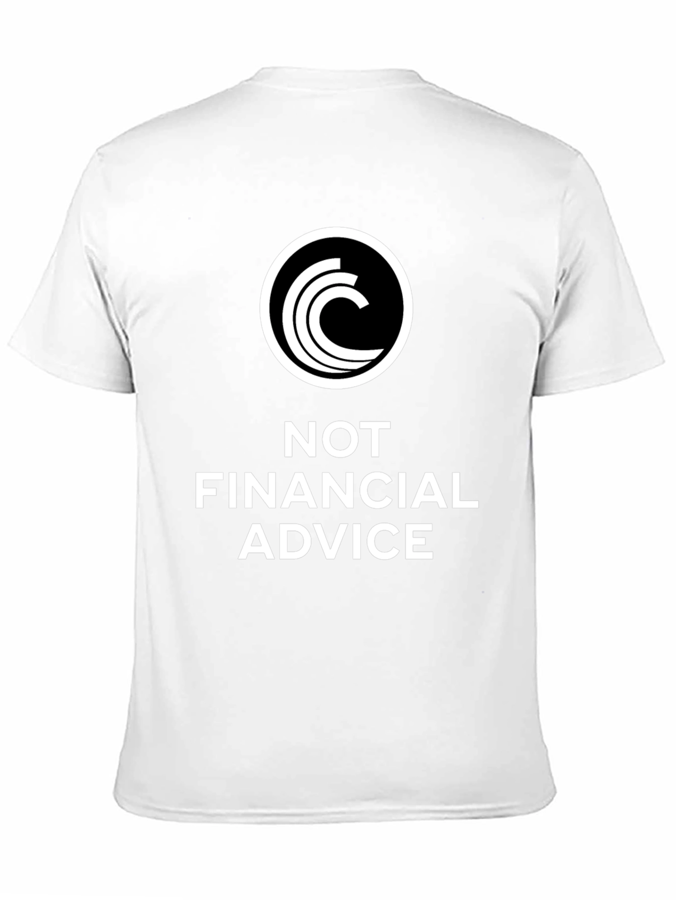 Not Financial Advice Black T-Shirt