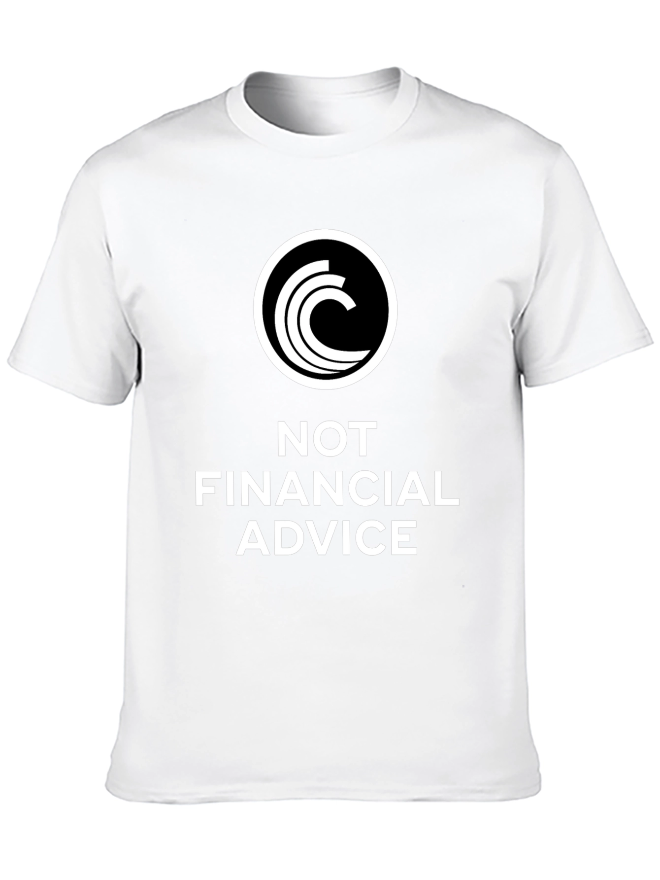 Not Financial Advice Black T-Shirt