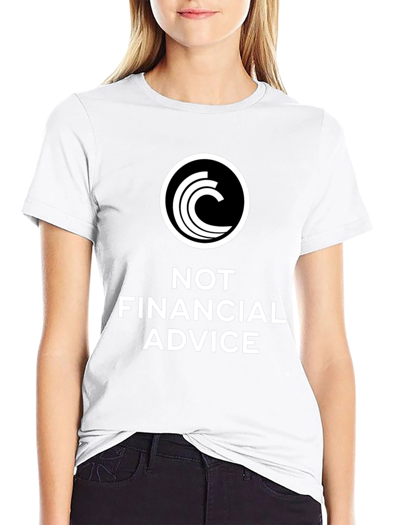 Not Financial Advice Black T-Shirt