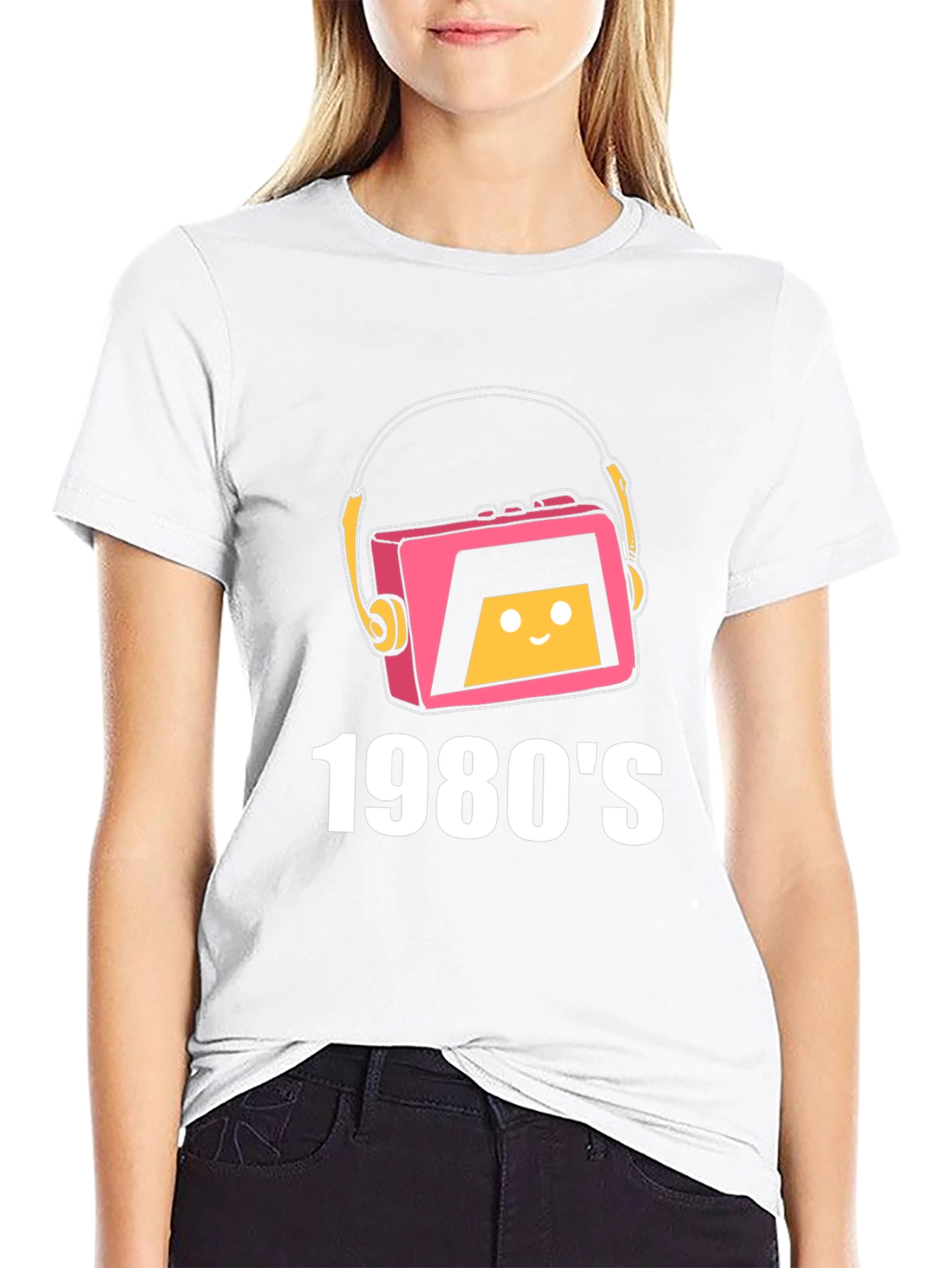 Retro 1980s Music Player T-Shirt