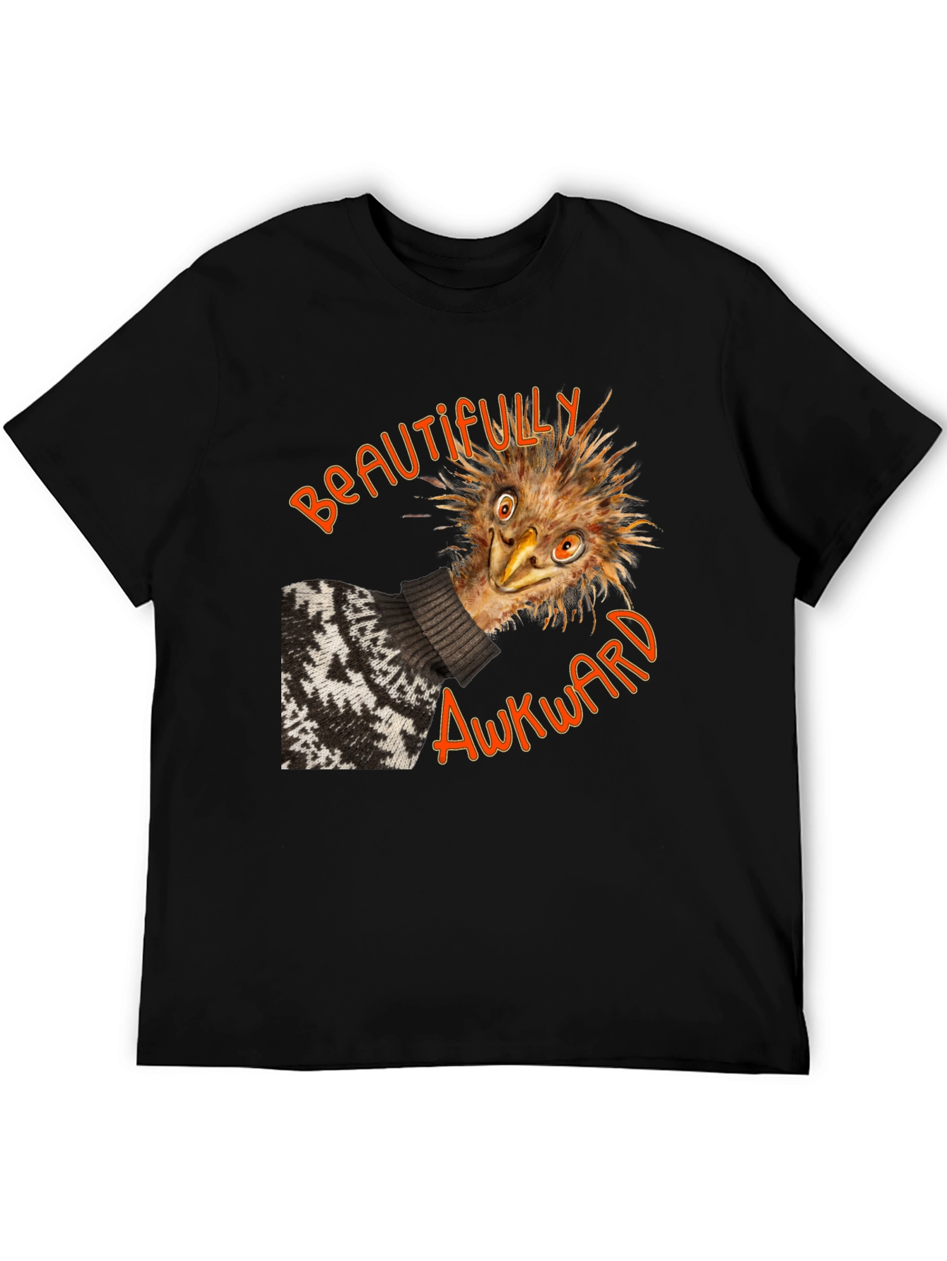 Beautifully Awkward Emu Graphic Tee