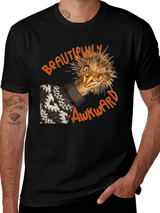 Beautifully Awkward Emu Graphic Tee