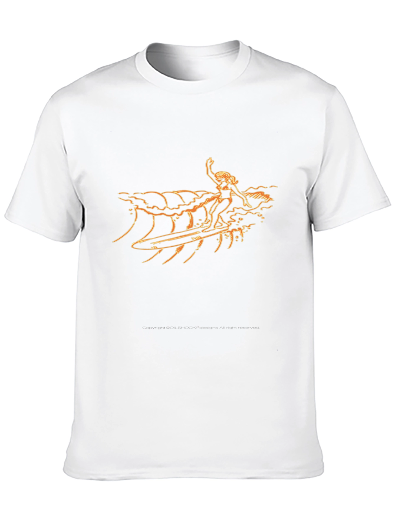 Surfer Girl Graphic T-Shirt