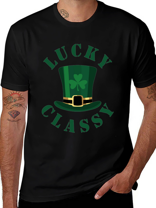 Lucky Classy St. Patricks Day Graphic Tee