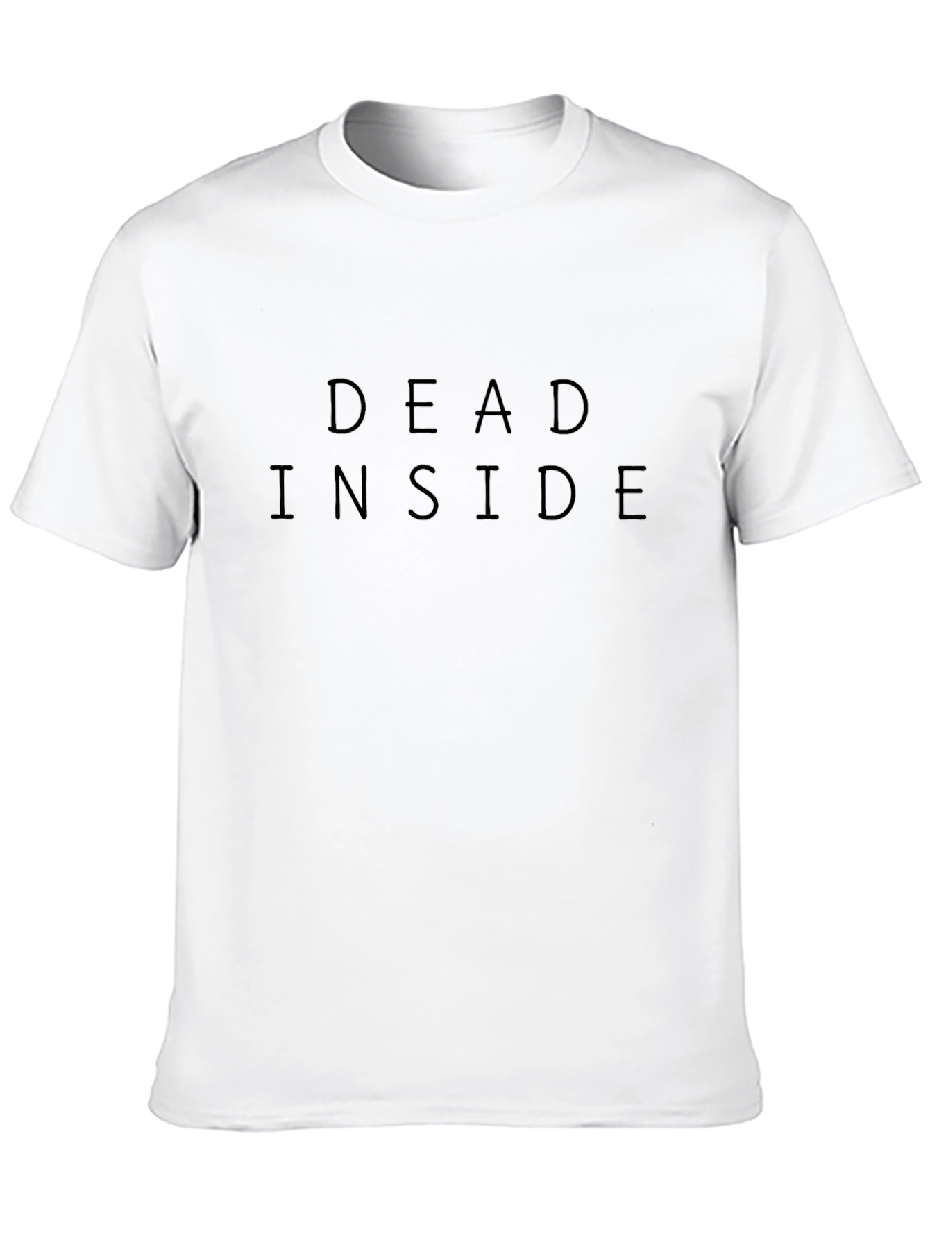 Dead Inside Black T-Shirt - Express Your Mood