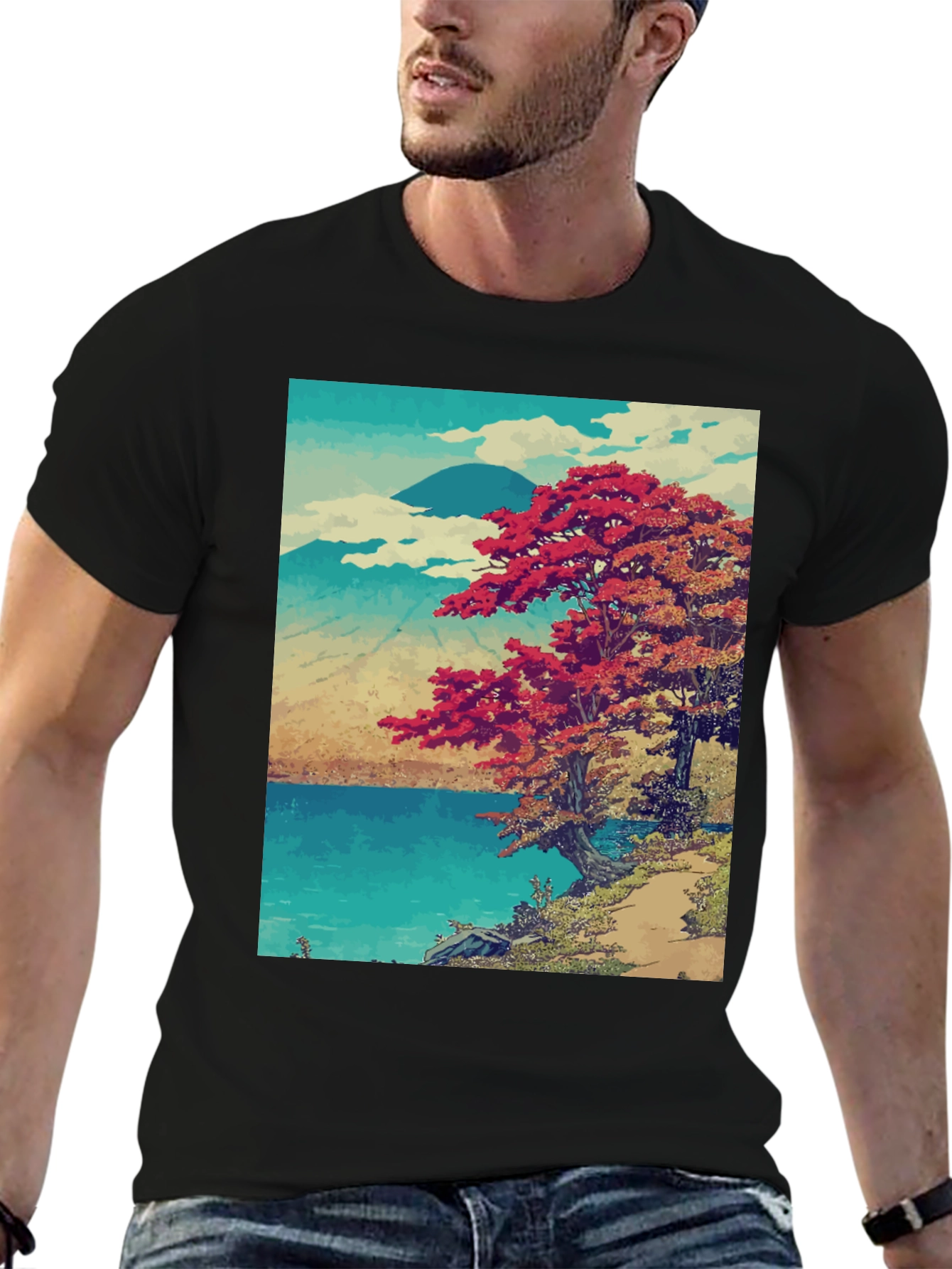 Nature Landscape Graphic T-Shirt
