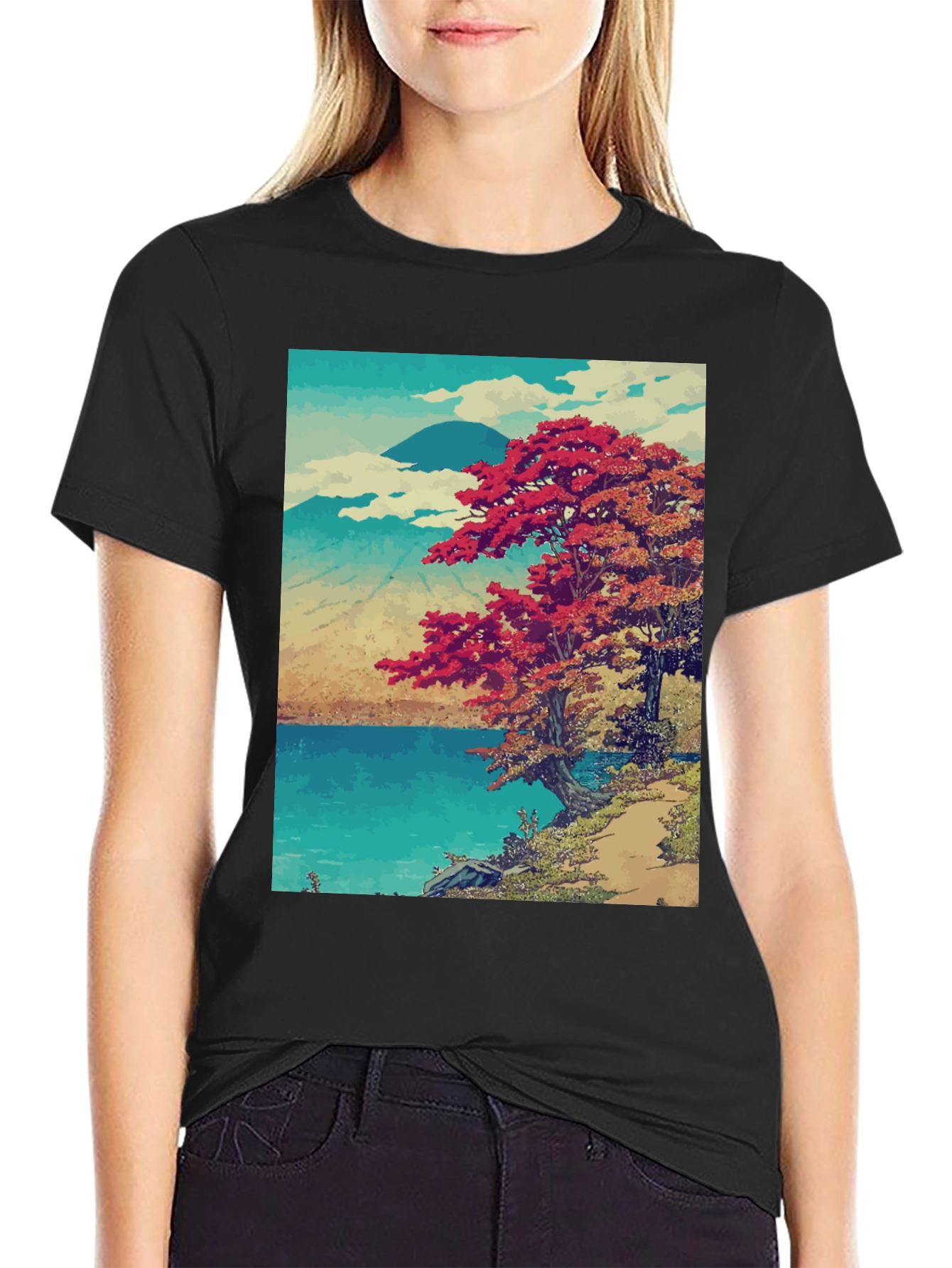 Nature Landscape Graphic T-Shirt