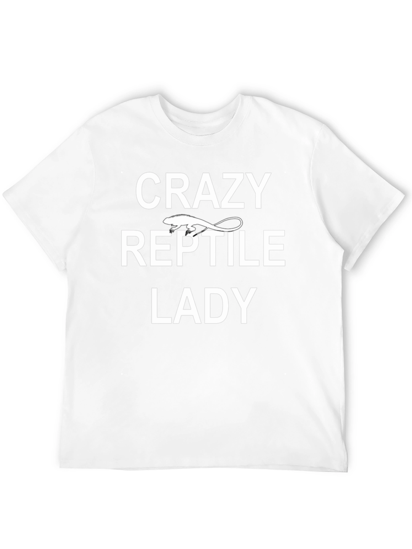 Crazy Reptile Lady T-Shirt - Graphic Tee