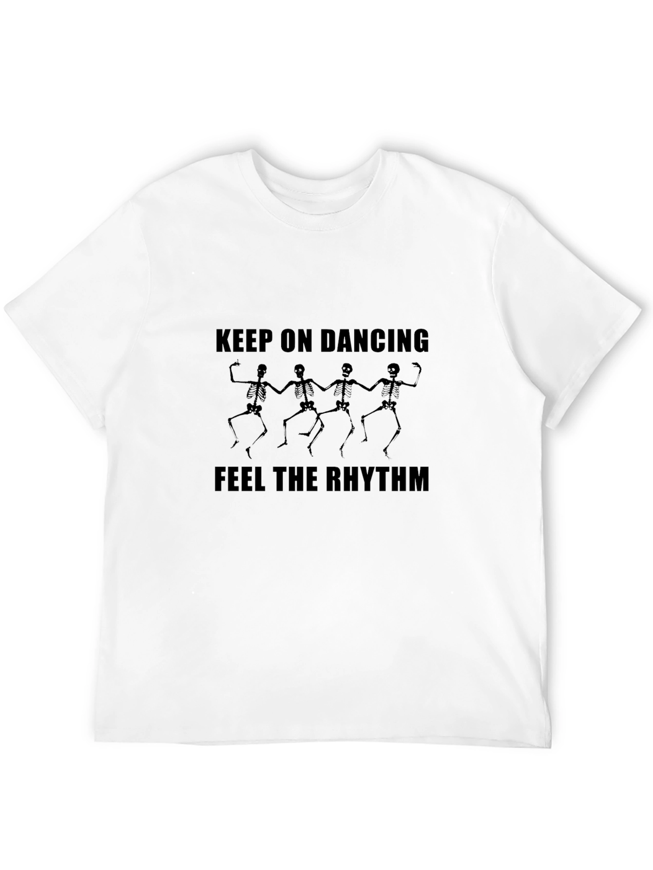 Dancing Skeletons Graphic Tee - Keep On Dancing