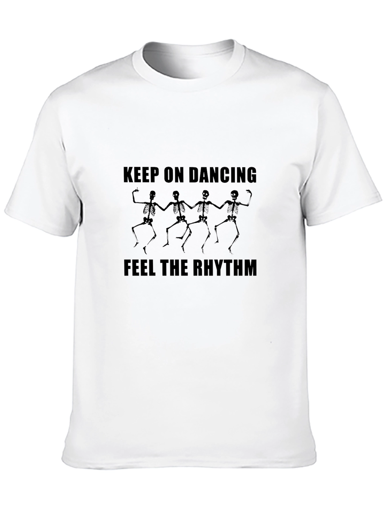 Dancing Skeletons Graphic Tee - Keep On Dancing