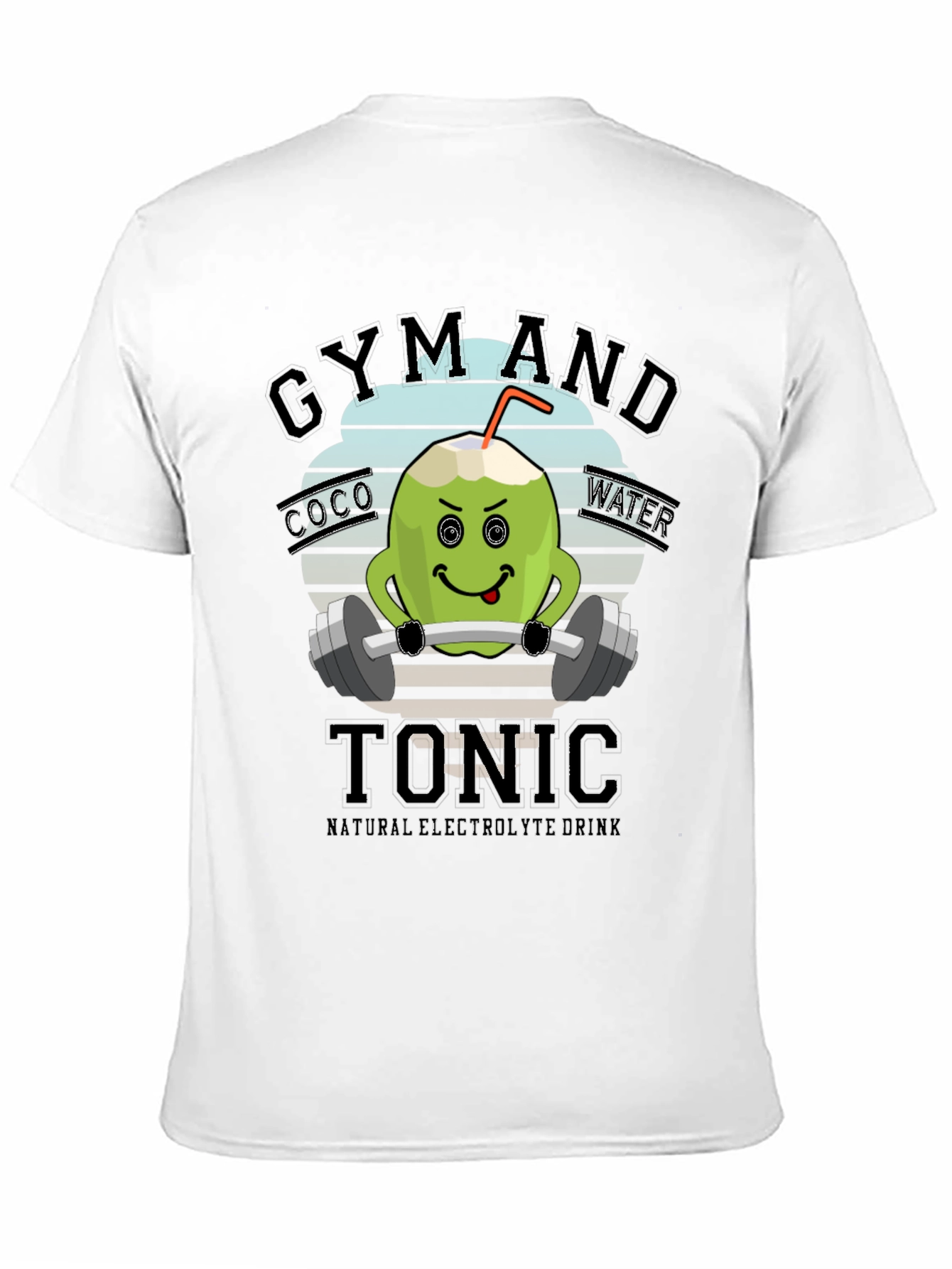 Gym and Coco Water Tonic Tee