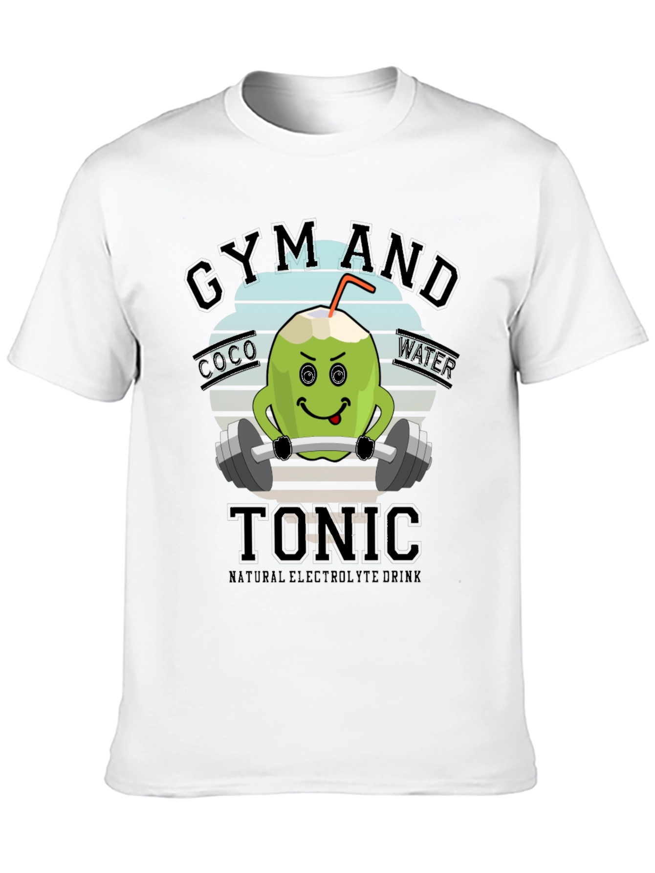 Gym and Coco Water Tonic Tee