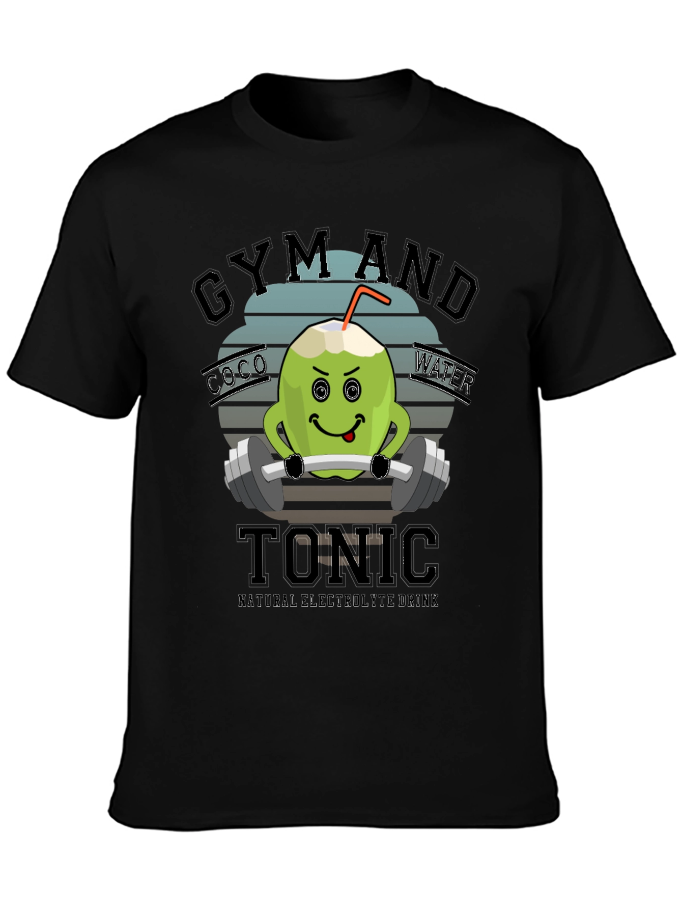 Gym and Coco Water Tonic Tee