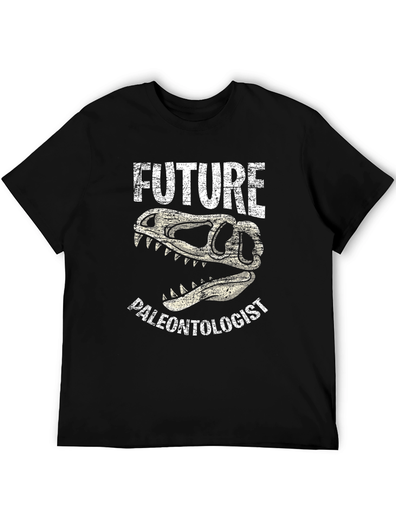 Future Paleontologist T-Shirt Dinosaur Skull Tee
