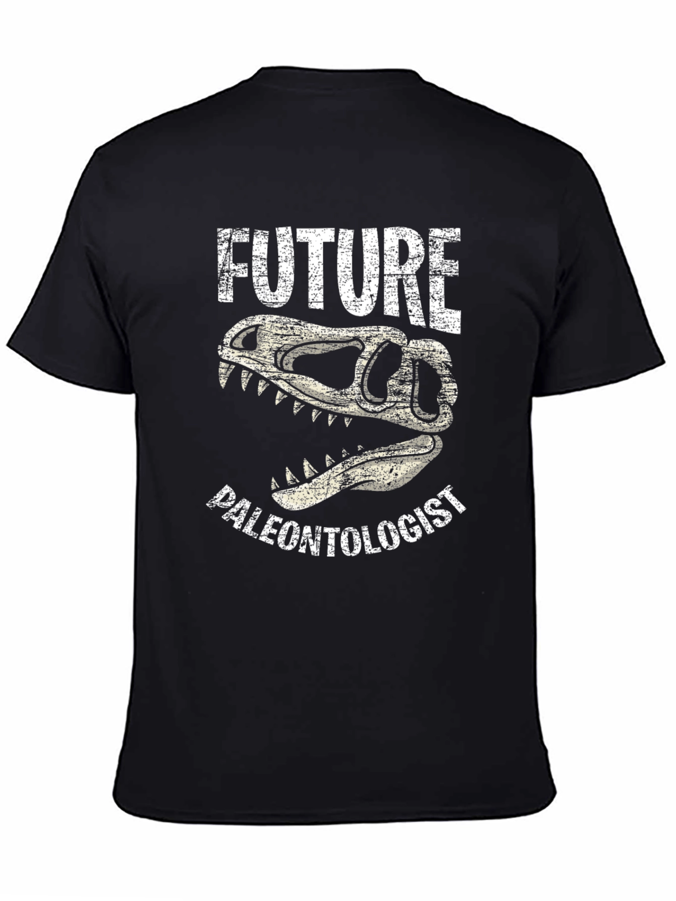 Future Paleontologist T-Shirt Dinosaur Skull Tee