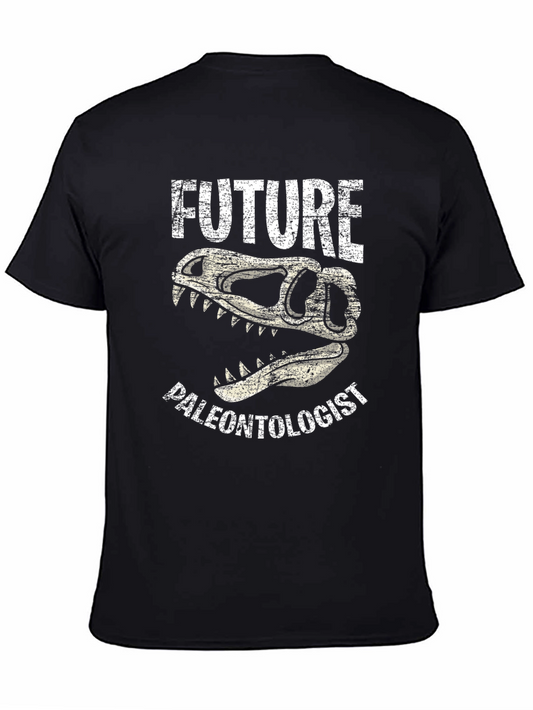 Future Paleontologist T-Shirt Dinosaur Skull Tee