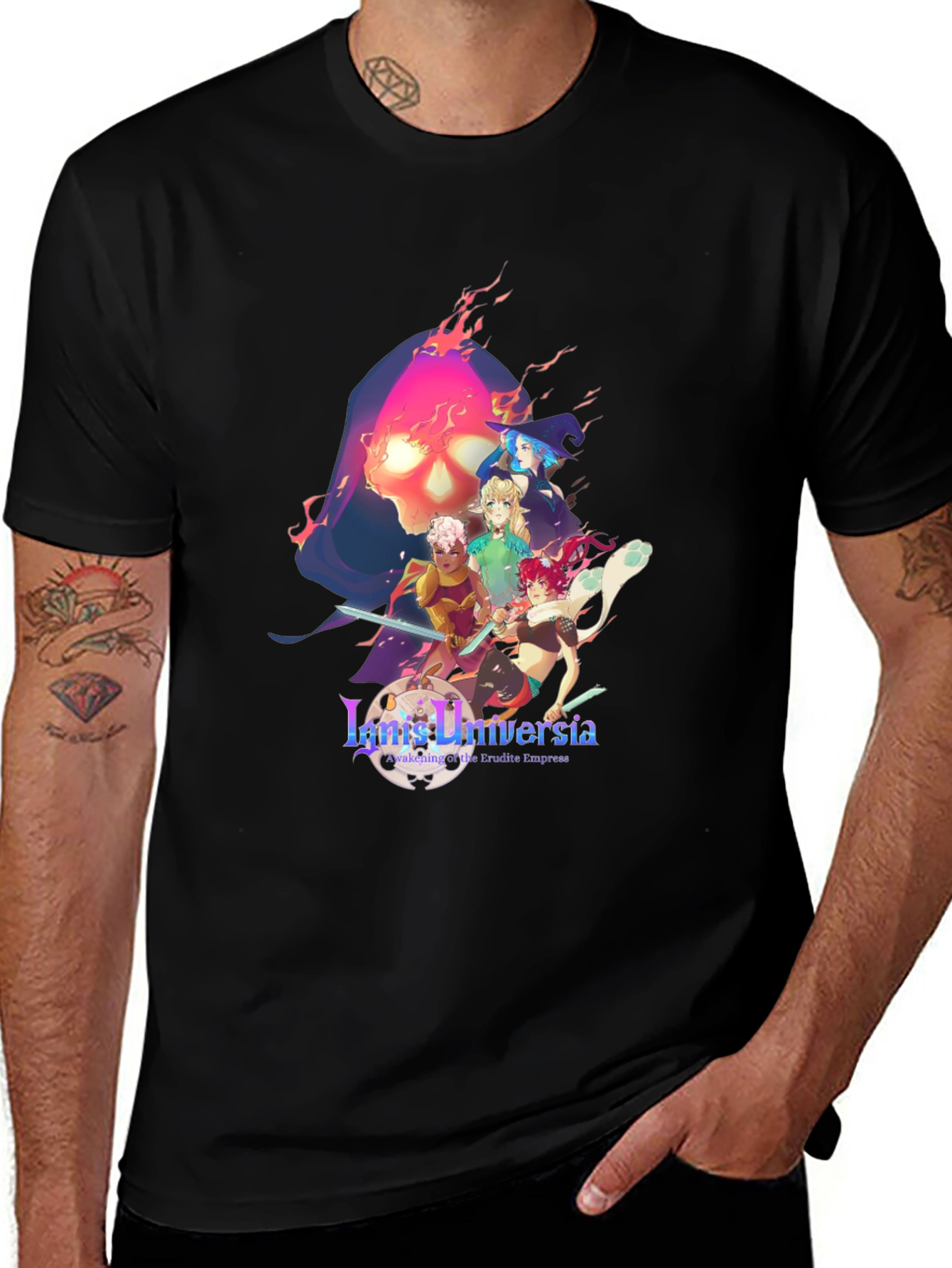 Lanis Universia T-Shirt - Awakening Erudite Empress