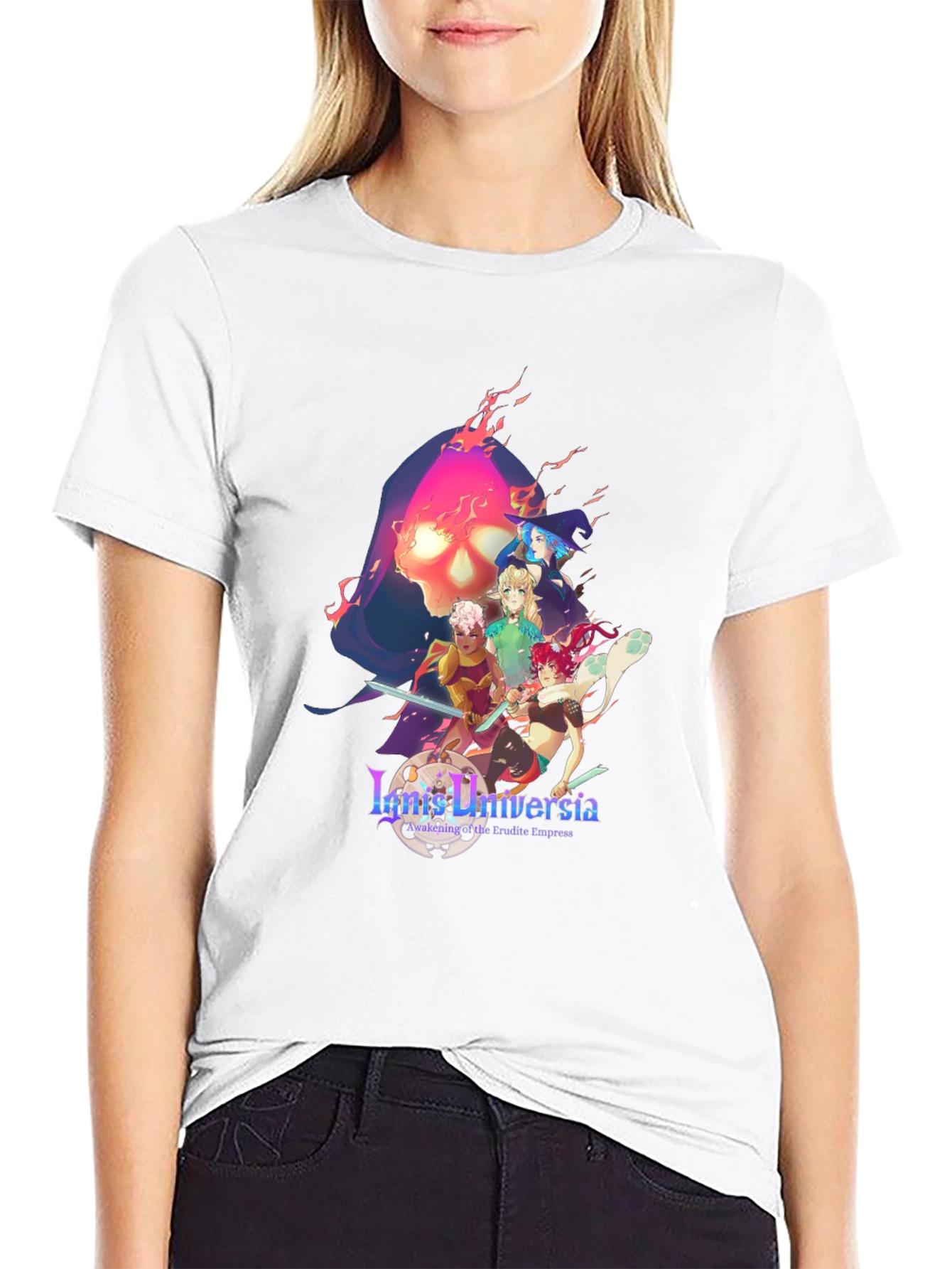 Lanis Universia T-Shirt - Awakening Erudite Empress