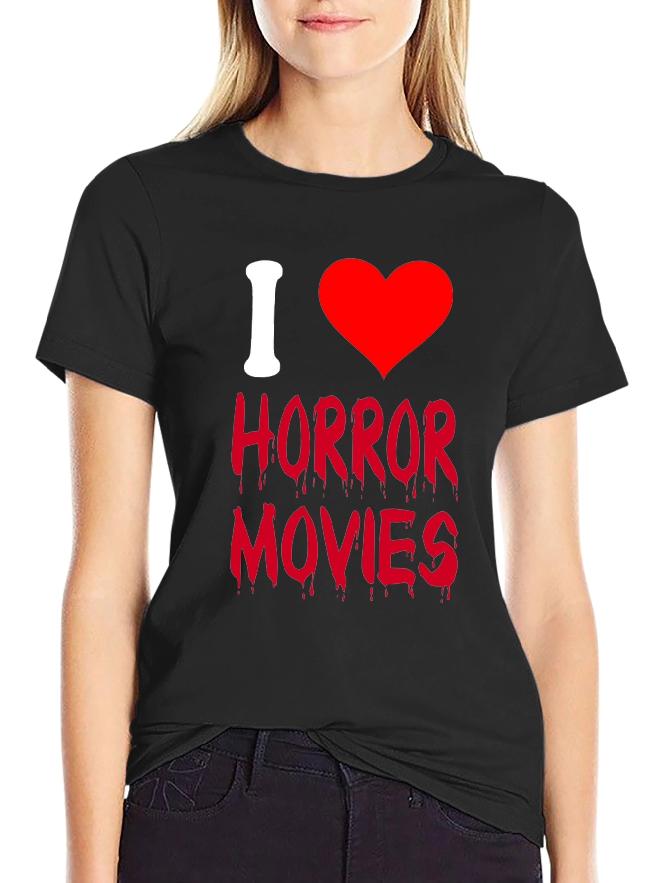 I Heart Horror Movies Graphic T-Shirt