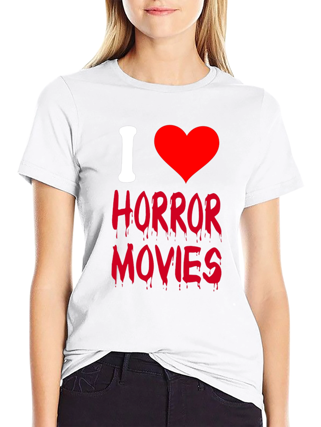 I Heart Horror Movies Graphic T-Shirt