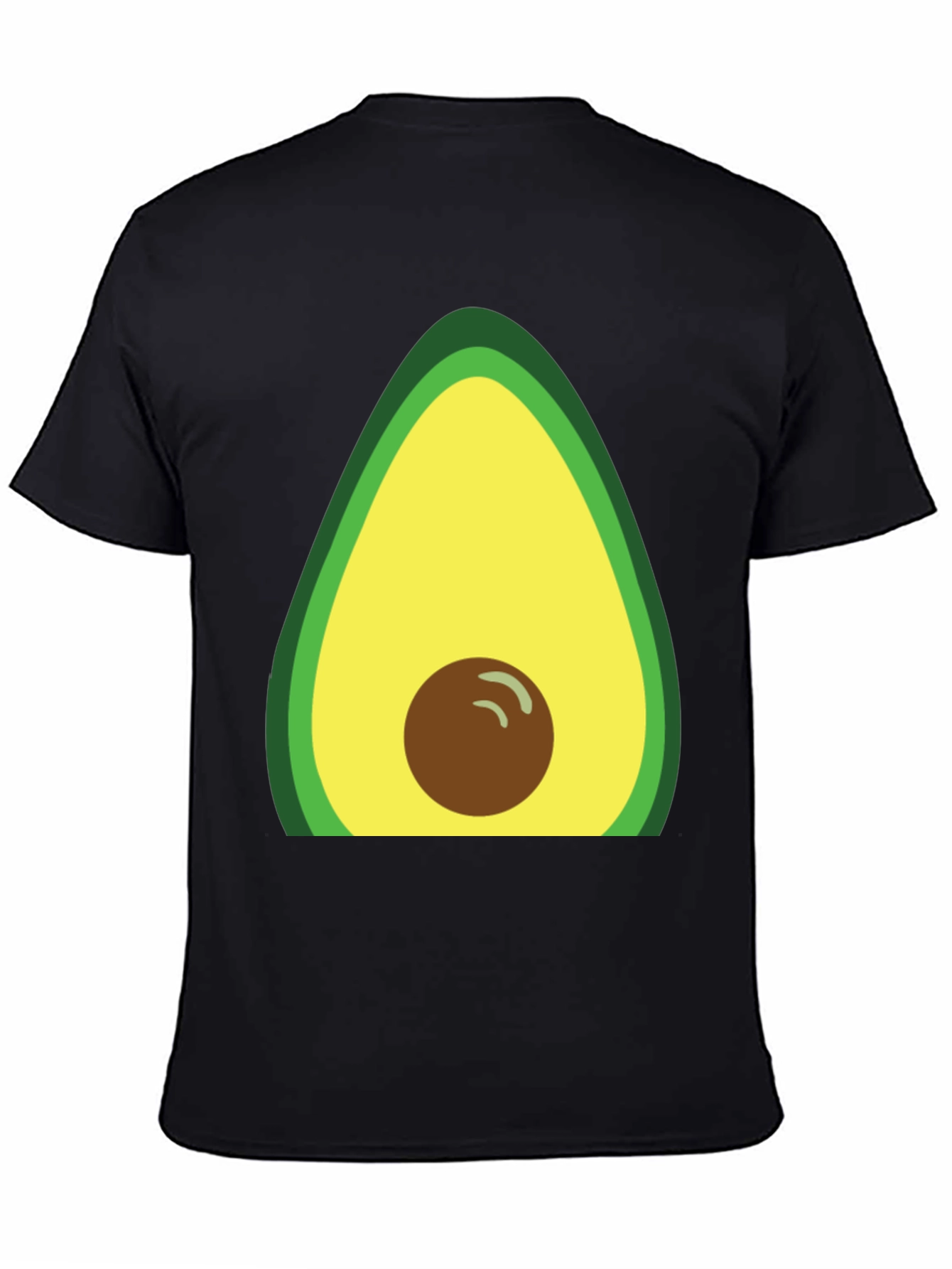 Avocado Graphic T-Shirt - Casual Fruit Tee