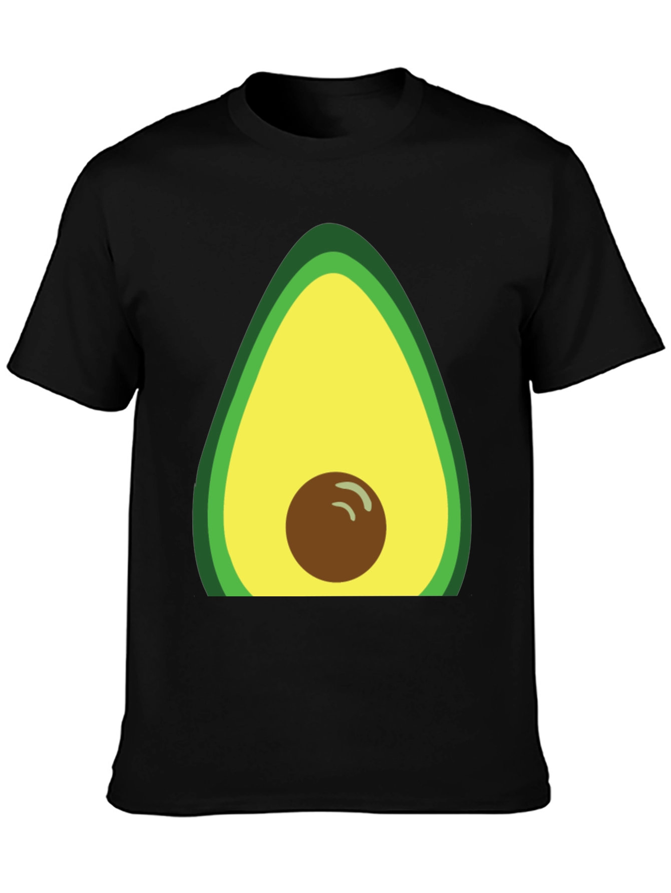 Avocado Graphic T-Shirt - Casual Fruit Tee