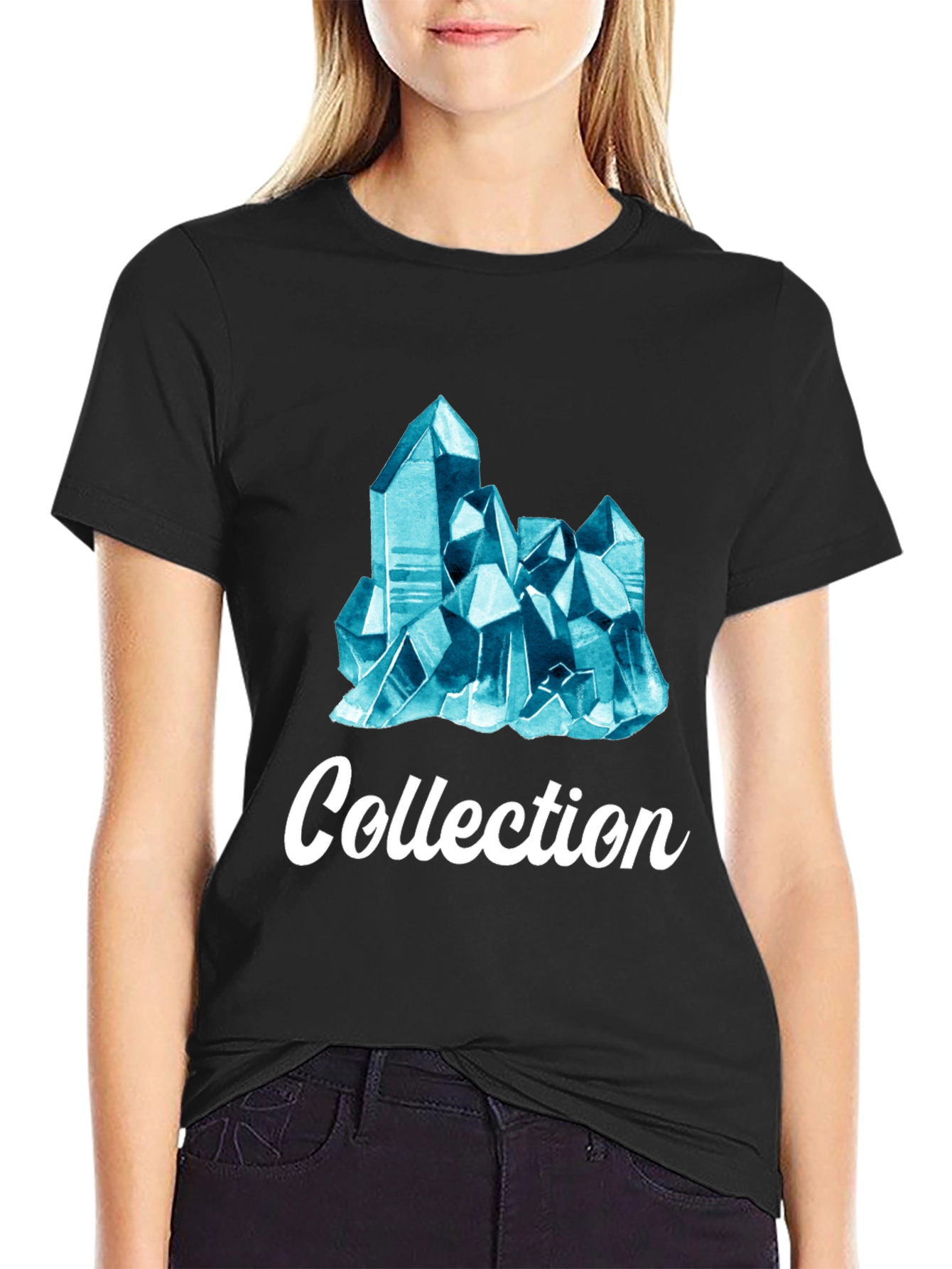 Crystals Collection Graphic T-Shirt