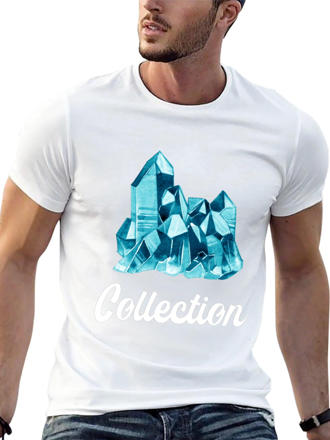 Crystals Collection Graphic T-Shirt