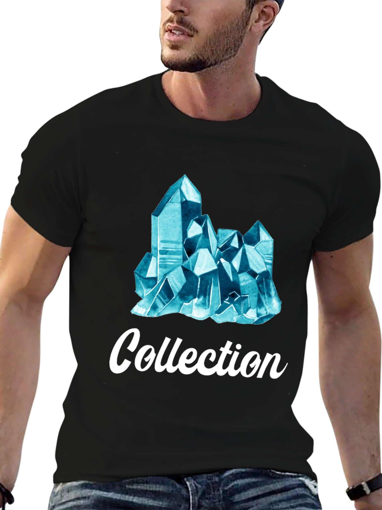 Crystals Collection Graphic T-Shirt